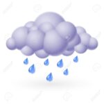 15333657-single-weather-icon--bubble-cloud-with-rain-cartoon